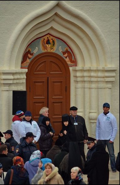 Святейший Патриарх Кирилл совершил Богослужение в Троице-Сергиевой лавре