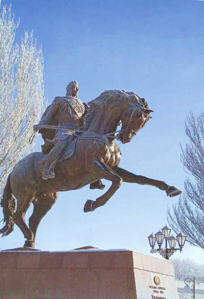 Памятник графу М.С. Воронцову в г. Ейске