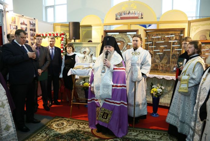 В Кургане открылась VII международная православная выставка