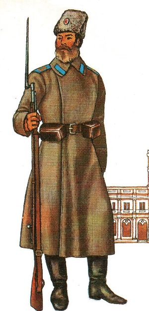 Русский солдат, 1914