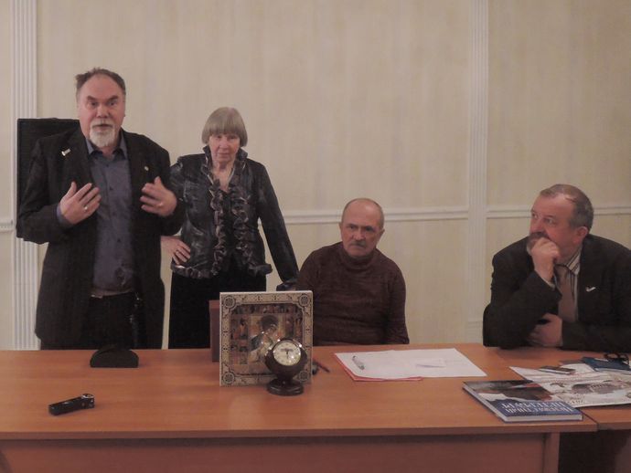 В Санкт-Петербурге состоялся творческий вечер в честь 60-летия поэта