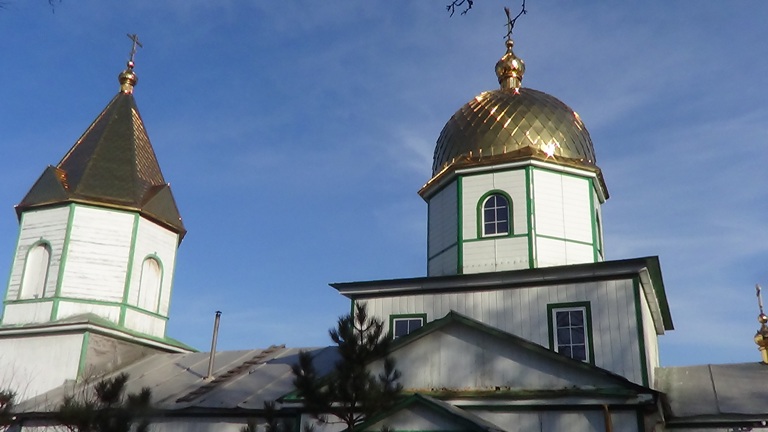 Успенская старообрядческая церковь пос. Городище Луганской области