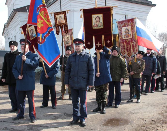 В селе Григорьевское отметили 406-ую годовщину исторической битвы народного ополчения с поляками