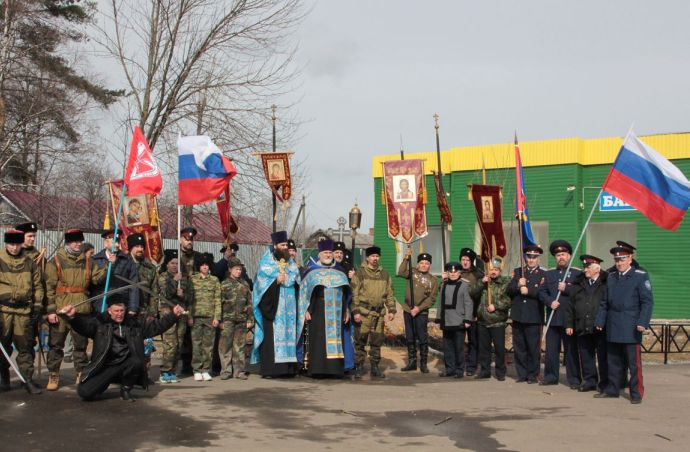 В селе Григорьевское отметили 406-ую годовщину исторической битвы народного ополчения с поляками