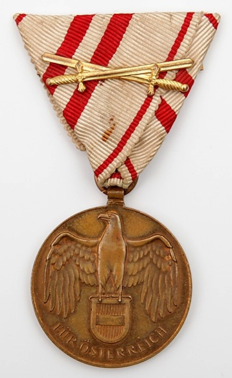 Медаль в память 1 МВ. Австрия