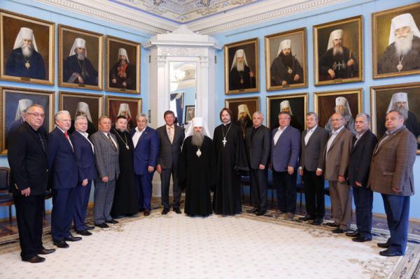 Митрополит Варсонофий встретился с руководителями петербургских вузов