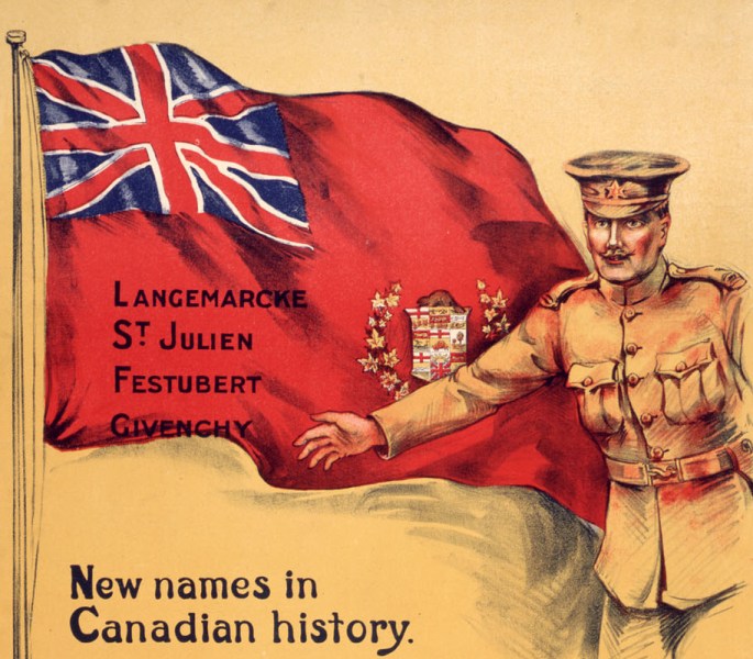 Канада в Первой мировой войне, плакат