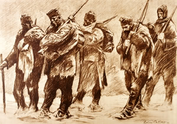 Отступление сербской армии, 1915 год Отступление сербской армии, 1915 год