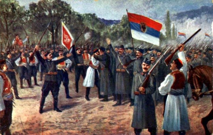 Сербская и Черногорская армии в Балканскую войну