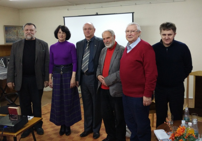 Встреча А.Д. Заболоцкого и членов «Русского Собрания» в районной библиотеке