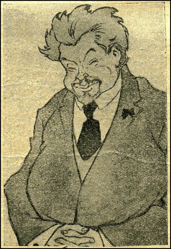 Карикатура на В.М.Чернова, 1918 год Карикатура на В.М.Чернова, 1918 год