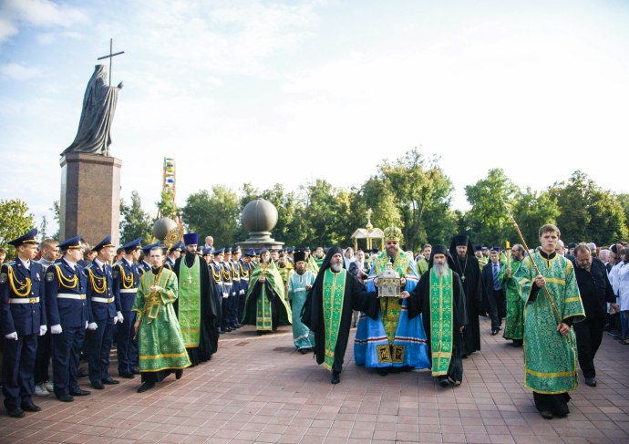 В Тамбове мощам преподобного Силуана Афонского поклонились 20 тысяч человек