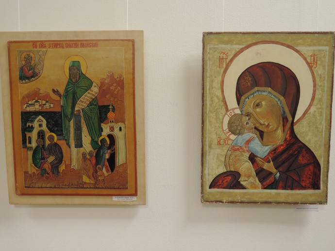Выставка воспитанников иконописной школы Ростислава Гирвеля