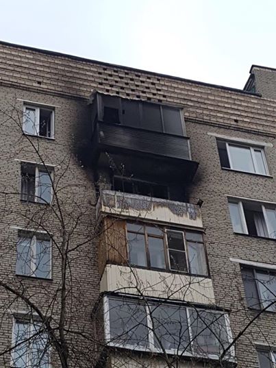 Поджог квартиры Шаргунова