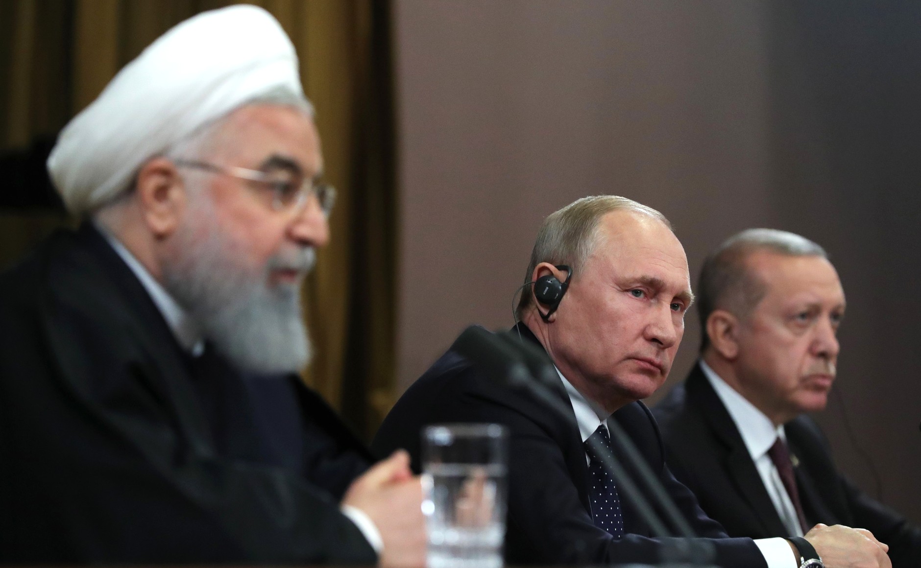 Лидеры России, Ирана, Турции