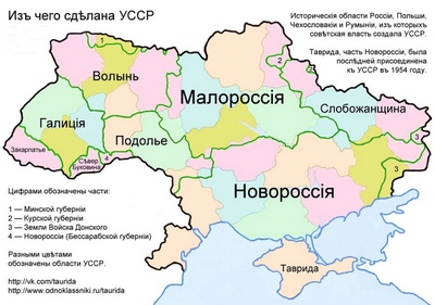Как создавалась и расширялась Украина