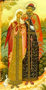 Святые Петр и Феврония, Муромские чудотворцы