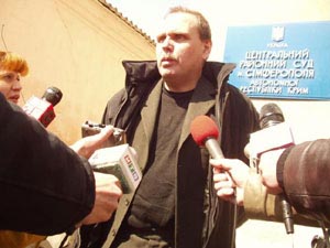 Вячеслав Зарубин после выхода из заключения