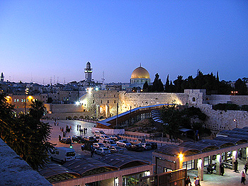 Вечерний Иерусалим
