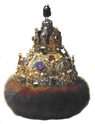 Венец царя Михаила Федоровича Романова, 1627 г