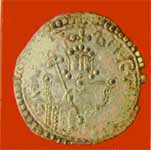 Монета с изображением святого равноапостольного Великого Князя Владимира