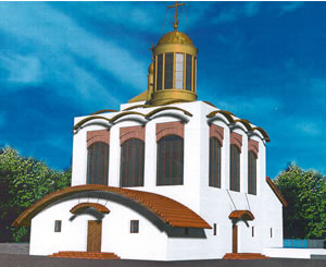 Проект храма Всех Санкт-Петербургских Святых