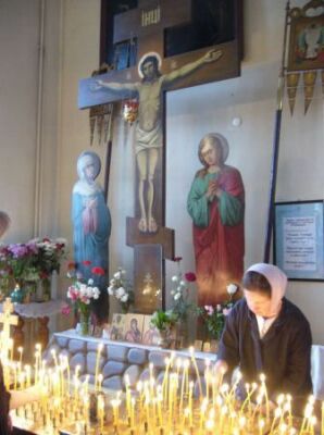 У кануна в соборе Владимирской иконы Божией Матери. СПб