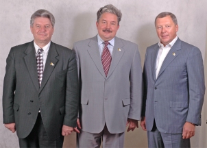 Федеральная тройка "Народного союза": В.Алкснис, С.Бабурин, А.Батанов
