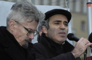Эдуард Лимонов и Гарри Каспаров