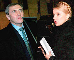 Леонид Черновецкий и Юлия Тимошенко