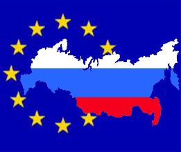 Россия и Евросоюз (коллаж)