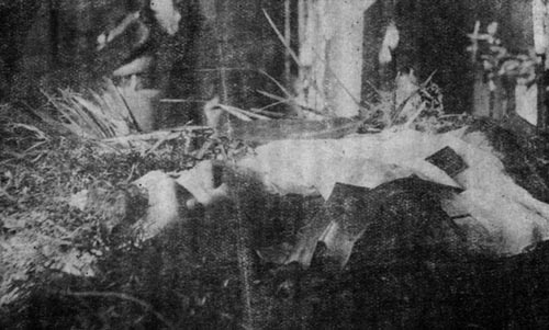 Генерал Каппель в гробу. Фото из книги Г.К. Гинса "Сибирь, союзники и Колчак"