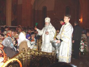 Утро Светлого Воскресения в Черкасском Свято-Михайловском кафедральном соборе