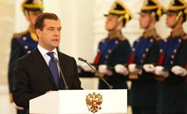 Президент России Дмитрий Медведев