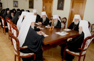 Внеочередное расширенное заседание Священного Синода УПЦ МП 23.07.08.