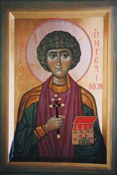 Вмч.Пантелеимон. Изограф Р.Гирвель