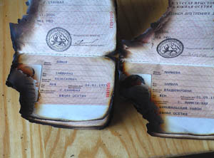 Осетинские паспорта свидетелей геноцида
