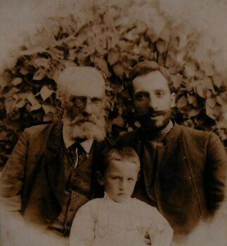 Три поколения Боратынских - Николай Евгеньевич, Александр Николаевич и Дмитрий Александрович