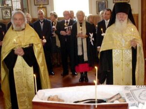 Отпевание князя М.А.Романова