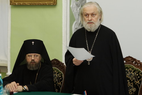 Архиепископ Августин и Архиепископ Евгений. Фото сайта Московской духовной Академии