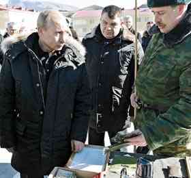 Владимир Путин в Дагестане