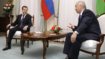 Дмитрий Медведев и Ислам Каримов