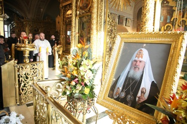 В Богоявленсом соборе (фото Патриархия.ru)