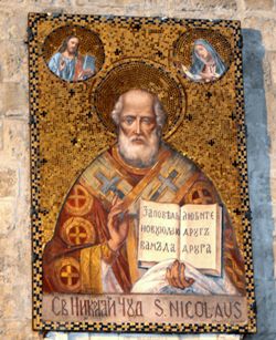 Икона Святителя Николая на Подворье в Бари