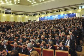 Заседание IX Съезда Российского союза ректоров (Фото с сайта ОВЦС МП)