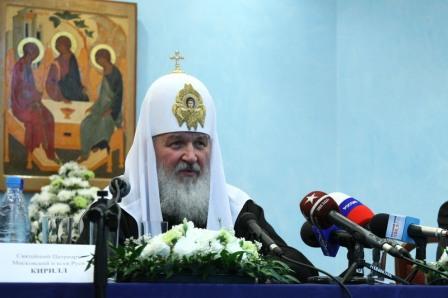 Святейший Патриарх Кирилл (фото "Патриархия.ru")