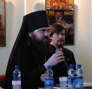 Епископ Бронницкий Феофилакт на конференции университетских храмов России (Фото с сайта Благовест-Инфо)