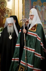 Патриарх Кирилл в СПбДАиС 3.04.09