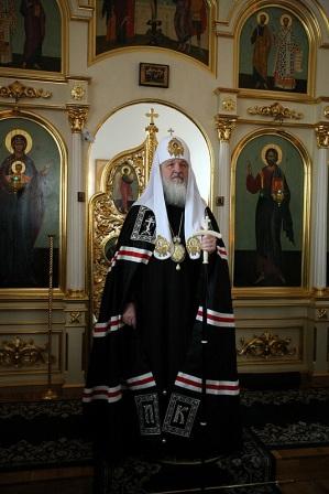 Патриарх Московский и всея Руси Кирилл (фото "Патриархия.ru")