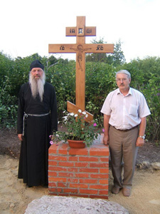 Крест на могиле С.С.Бехеева